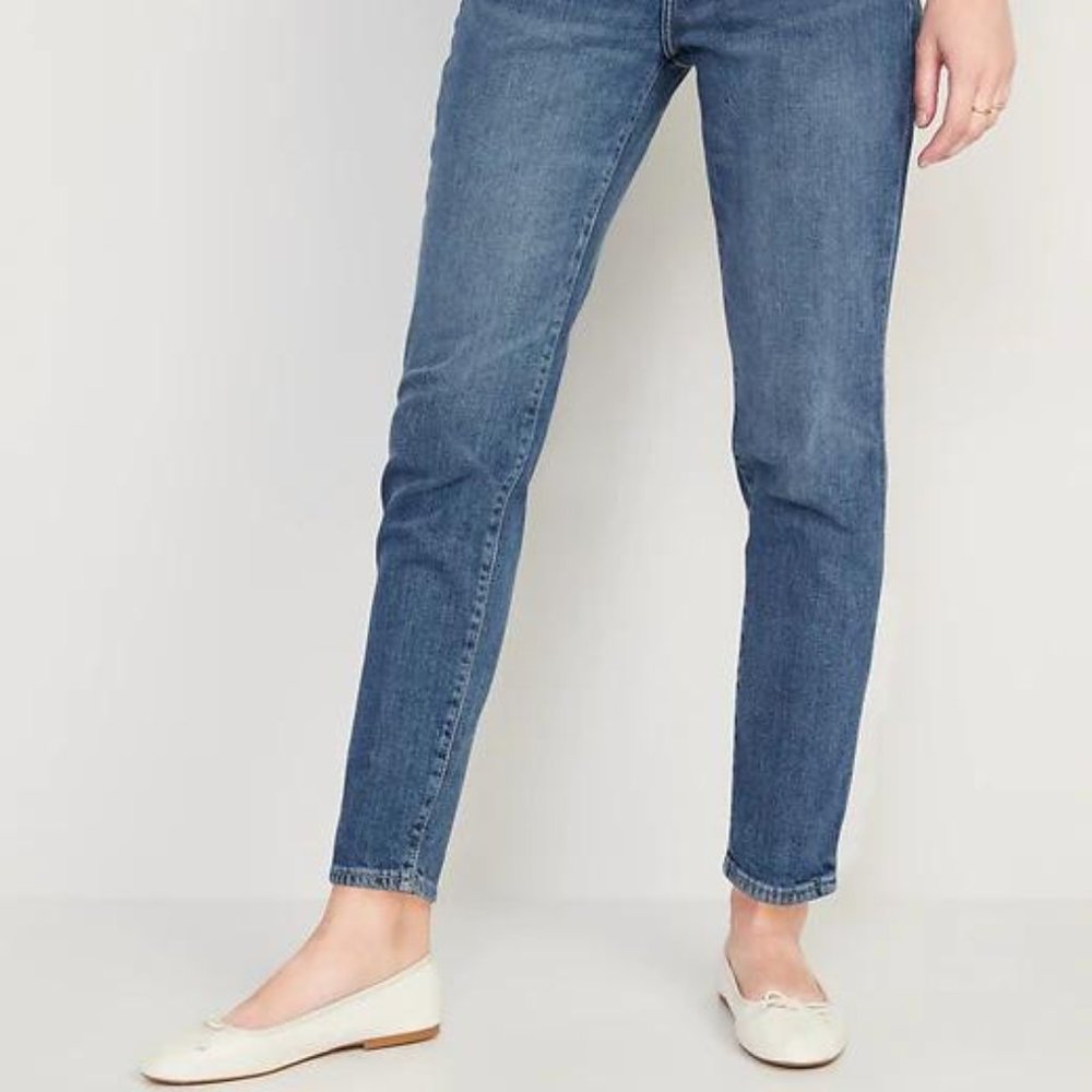 Old Navy High-Waisted OG Straight Ankle Jeans for Women New - Picture 9 of 11